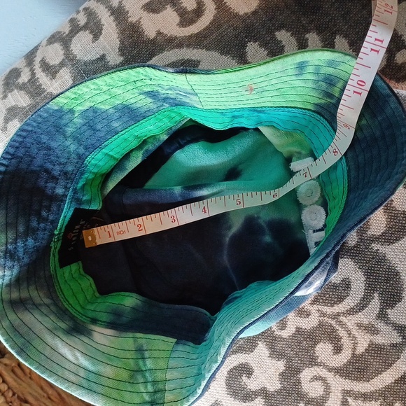 Hooters tie dye canvas bucket hat OS - Picture 8 of 12